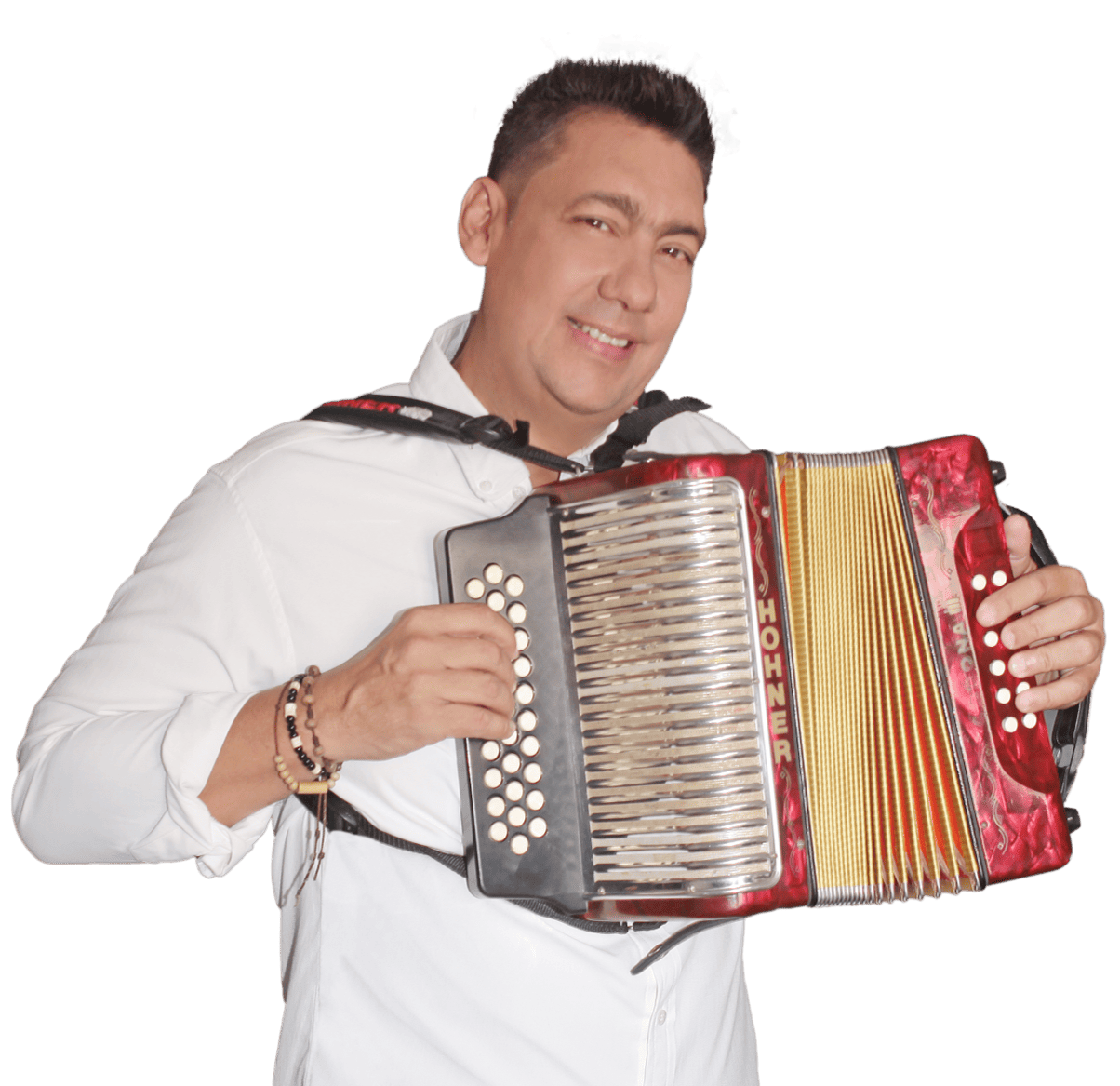Guido Malo - acordeón y trabajo musical del Dúo Sensacional